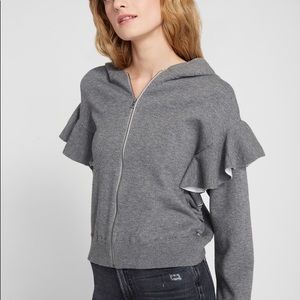 Alice Olivia Harris Ruffle Zip